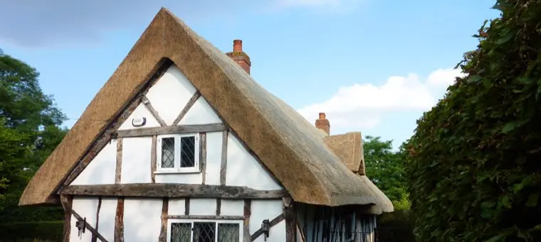 Timber-framed cottage